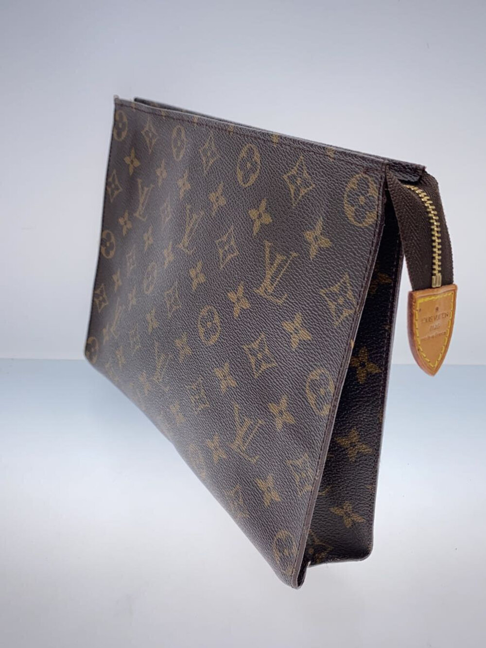 LOUIS VUITTON Pochette Toilette Canvas Brown - Picture 2 of 8